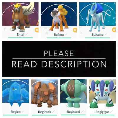 Pokemon Go - Legendary - Shiny Regigigas - 35 - REGISTERED ONLY