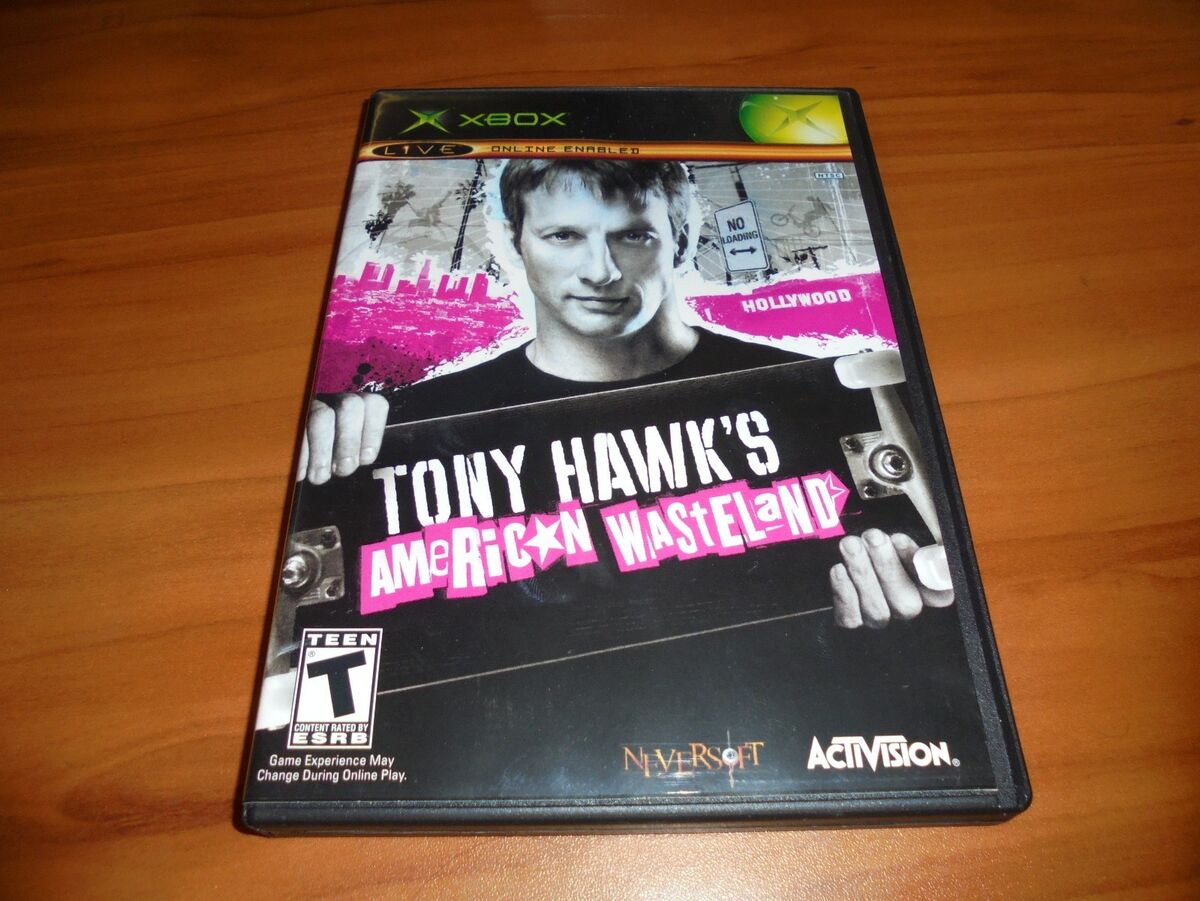 Tony Hawk's American Wasteland (Microsoft Xbox, 2005) Complete