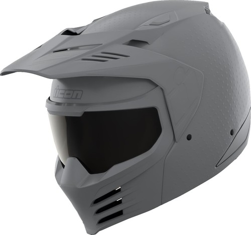 Icon Elsinore Helmet - Monotype - Gray - X-Large - Picture 2 of 7