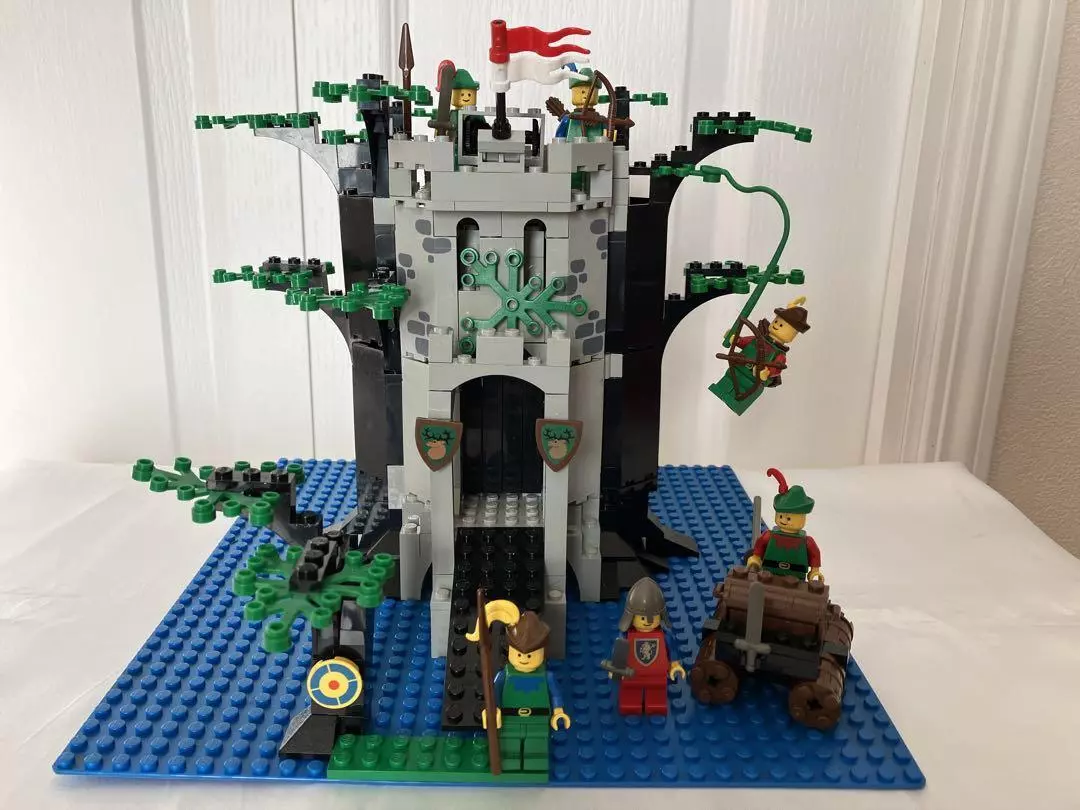 LEGO 6077 LEGOLAND Castle System Forestmen's River Fortress 8-12 From Japan  F/S