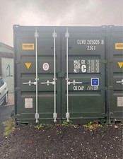 40ft x 8ft  Shipping Storage container for rent - CH8 no buy on eBay 
