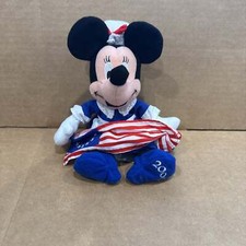 Patriotic Betsy Ross Minnie Mouse Figure Plush Beanie