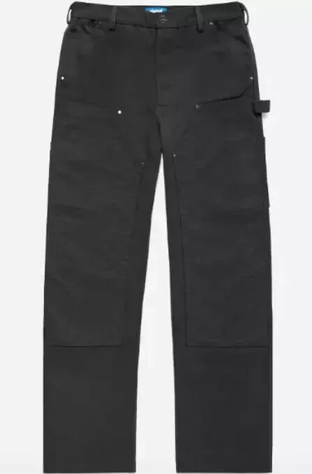 Absent x Fugazi Monogram Double Knee Work Pant Black Button Absent x Fugazi Monogram Double Knee Work Pant Black Button