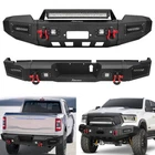 For 2019-2022 Dodge Ram 2500 3500 Steel Front/Rear Bumper W/LED Lights & D-Rings