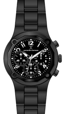 High Quality: Dark Star In Black! Stunning Men's Chronograph Watch New