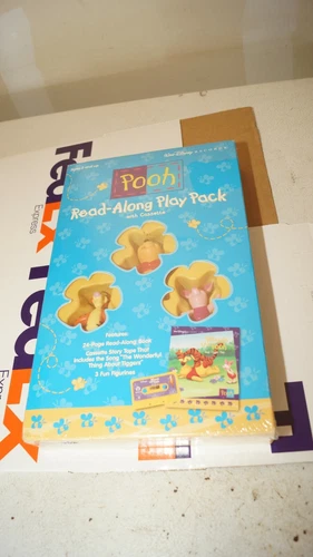 Disney Winnie The Pooh And Honey Tree Read-Along Book Tape Vintage New
