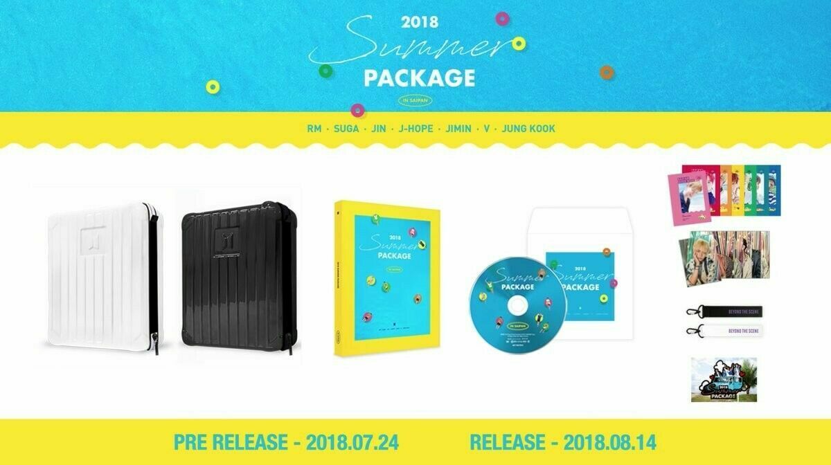 BTS 2018 SUMMR PACKAGE IN SAIPAN