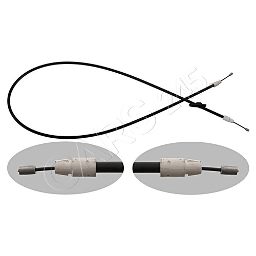 SWAG Front Parking Brake Cable Fits MERCEDES W207 W204 S204 C207 2044201485 eBay