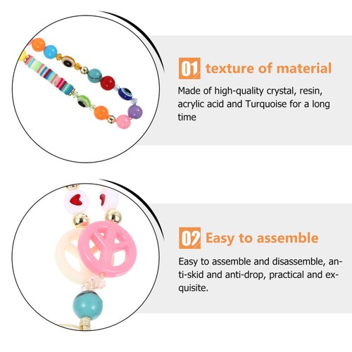 Mobile Phone Straps Women's Miss Cellphone Hanging Neck Ropes for - 第 11/12 張圖片