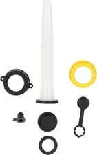 Gas Can Nozzle - Gas Can Spout Replacement - White and Yellow Uni Size: 1 Pack