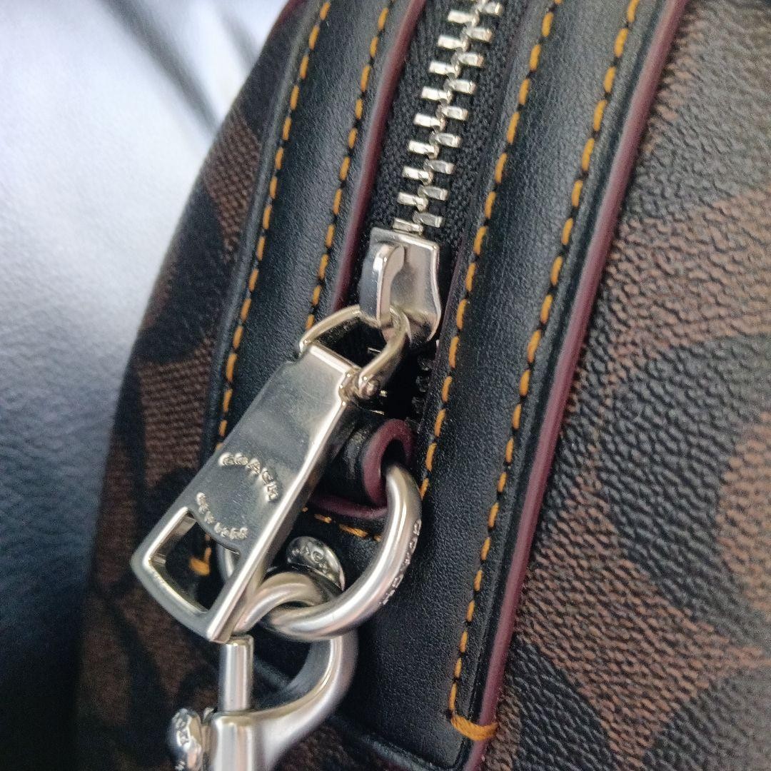 Excellent condition COACH Leopard pattern 2 way s… - image 5