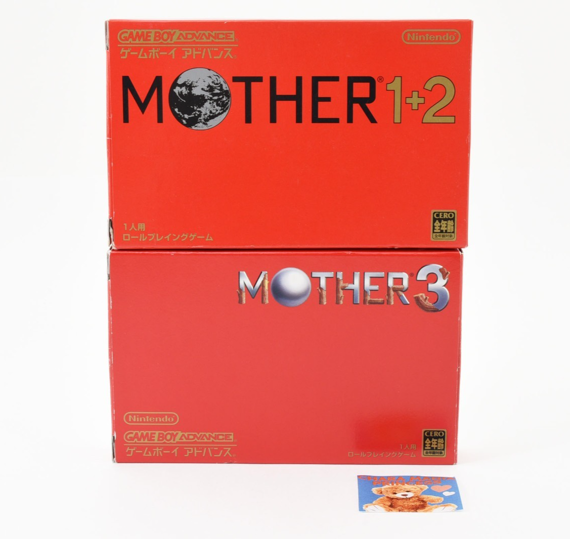 Lot ゲームボーイアドバンス MOTHER3 MOTHER1＋2 2 w/Box EarthBound 3 2 1 Mother GBA Advance Gameboy Nintendo ニンテンドー3DS/2DS