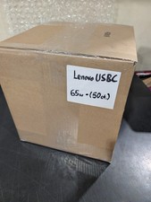 Lot of 50 Lenovo 65W USB Type-C ADLX65YCC2A 20V Power Adapters