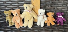 Lot 6 Mini Miniature Collector Teddy Bears Artist Designed Artisan Boyd  s 2-3  