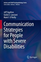 Communication Strategies For People With Severe Disabilities Jeff Sigafoos