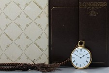 [Ecc + 5 con scatola] Orologio da tasca Longines L847.4 847 4340 38 mm...