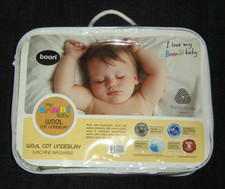 My Bambi Baby Machine Washable Wool Cot Underlay