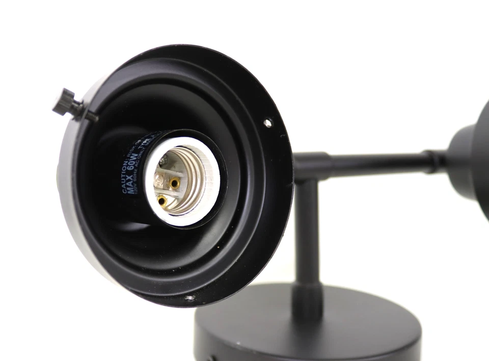 Tocador de baño de vidrio transparente Essex hecho a mano 19518FB2 iluminación plana negra Foto 4 de 4