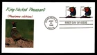 Mayfairstamps US FDC 1998 New Jersey dual Ring-Necked Pheasant First Day Cover a