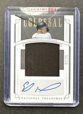 2019 National Treasures ELOY JIMENEZ Colossal Signatures Holo Gold Auto RC CS-EJ