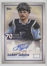 2021 Topps 70 Years of Baseball Auto Danny Jansen #70YA-DJ Auto 0wv1