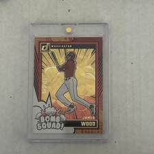 2024 Donruss Baseball James Wood Red Ice Bomb Squad 146/ 149 #16