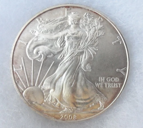 2008 Walking Liberty American Eagle  Silver Dollar Coin 1oz