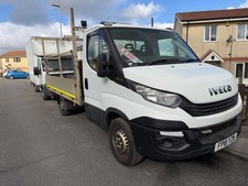 2018 iveco daily 35s14 automatic drop side spares or repair non runner
