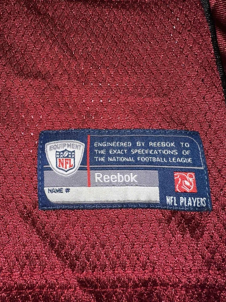 Camiseta deportiva para mujer Kurt Warner Arizona Cardinals L Reebok On Field equipo NFL roja Foto 3 de 4