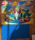 Lego Pirates (6264) Forbidden Cove. 100% W Instruction Booklet. No Box.