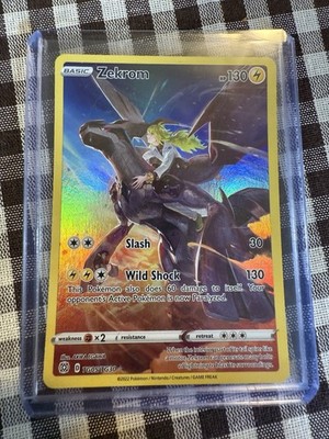 Pokemon TCG Zekrom SWSH09: Brilliant Stars TG05/TG30 Trainer Gallery Full Art NM