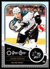2011-12 O-Pee-Chee #412 Jason Demers San Jose Sharks Hockey Card