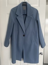 Principles Women's Pale Blue Coat Size 12