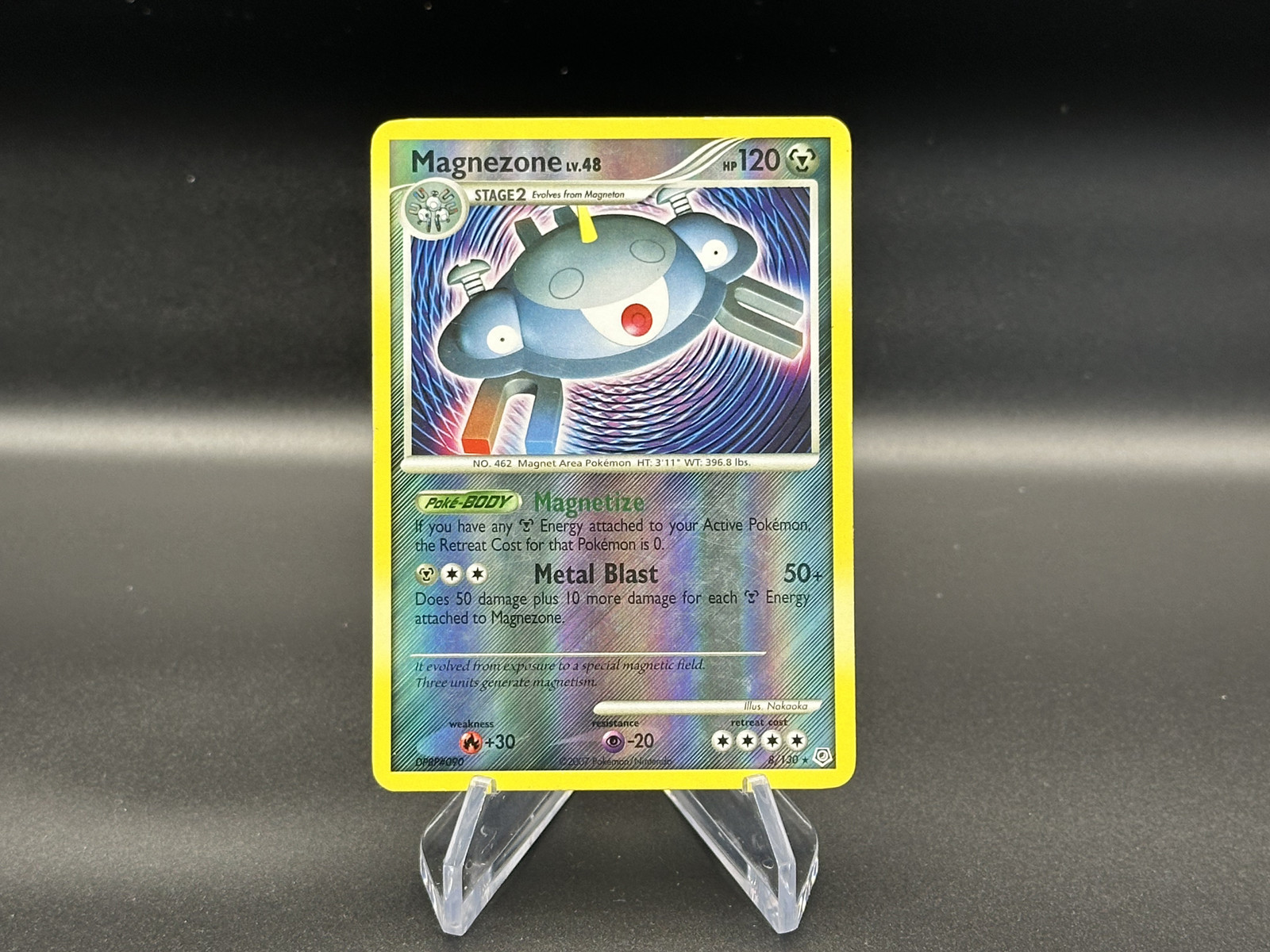 Magnezone - Reverse Holo - 8/130 Diamond & Pearl - Pokémon TCG - 2007