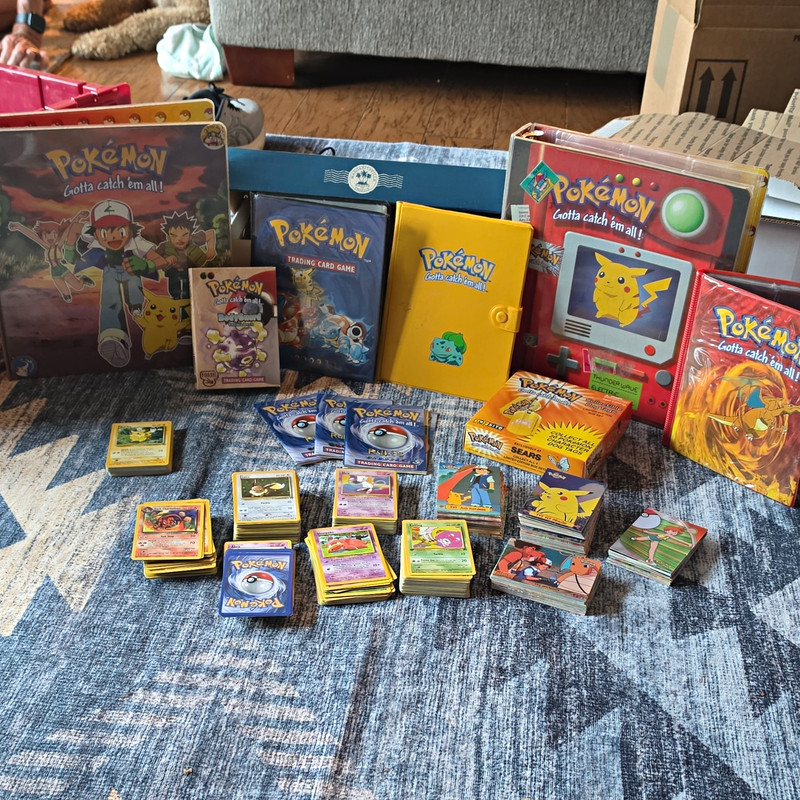 Pokemon TCG Vintage Base/Jungle/Fossil Mixed Lot Binders