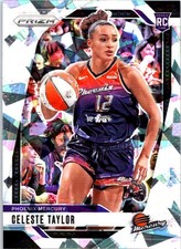 2024 Panini Prizm WNBA #48 Celeste Taylor Ice Prizms