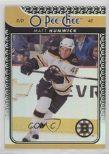 2009-10 O-Pee-Chee Foil Rainbow Matt Hunwick #135