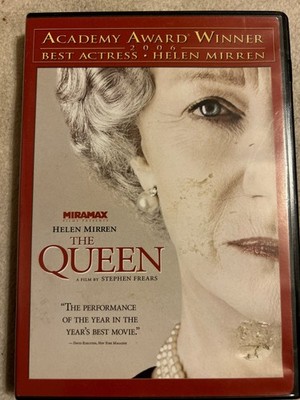 The Queen DVD 2006 Helen Mirren Michael Sheen Academy Award Winner Widescreen