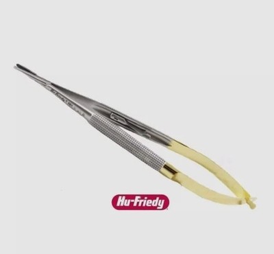 HU-FRIEDY New Castroviejo Needle Holder Straight PERMA SHARP 5'' NH5020R