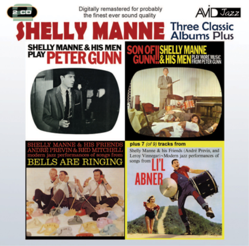 Shelly Manne &  Three Classic Albums Plus: Peter Gunn/Son of Gunn/Bells Are (CD)