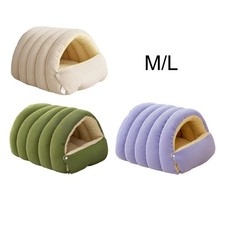 Cat Bed Cave Hideaway Warm Winter Washable Pet Bed for Cats Sleeping Resting