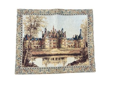 Flanders Tapestries Chateau De Chambord Flemish Tapestry Belgium 45x56 cm 17x21''