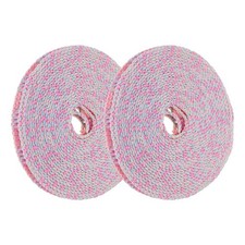 2 Pcs Portable Travel Clothesline, 26.2ft Clothes Line with Hooks, Purple