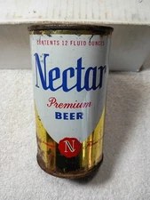 Nectar   flat top beer can  , Chicago Il EMPTY