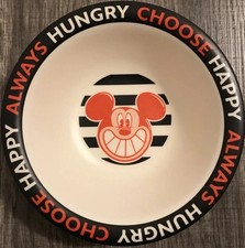 Mickey Mouse Bowl Disney Exclusive Always Hun...