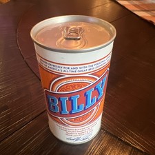 **** Nice Billy Beer Steel Can with Pop Top S...