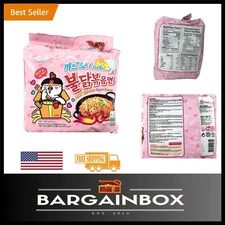 Authentic Hot Chicken Stir Fried Ramen Noodles - Quick Meal Pack of 5
