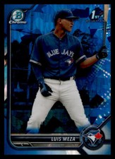2022  Bowman  Sapphire Edition Luis Meza bcp-209 Toronto Blue Jays