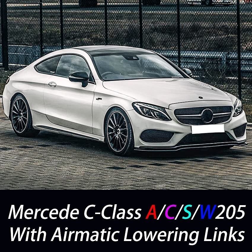AMG W205 C63S サスペンション　一式 FOR MERCEDES C63 S COUPE AMG W205 S205 A205 C205 AIRMATIC LOWERING