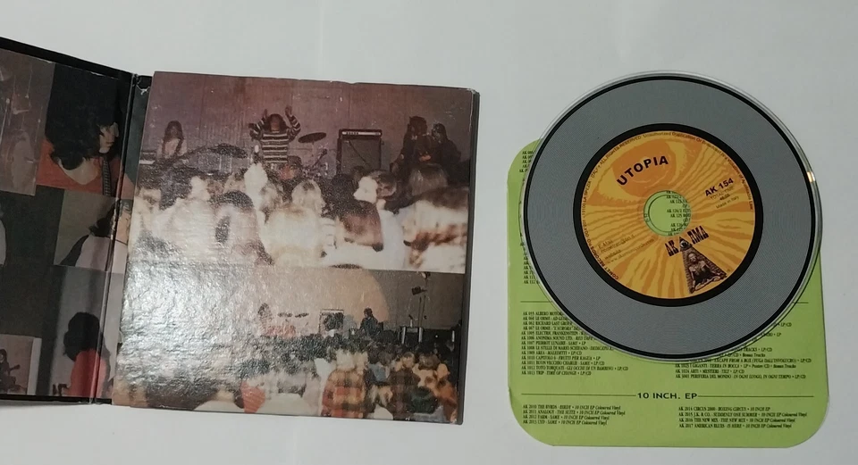Utopia - Utopia CD Akarma Records Import Foto 4 de 4